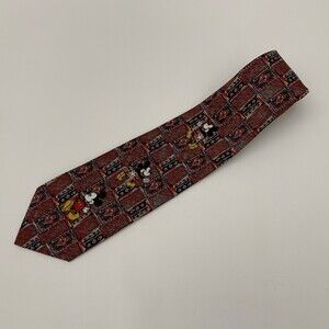 Disney Mickey Mouse Unlimited Men’s Tie Necktie Multi-color